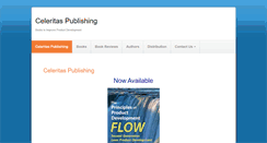 Desktop Screenshot of celeritaspublishing.com